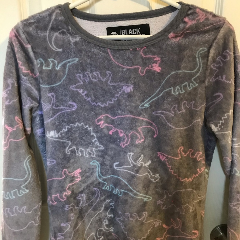 Fuzzy Dinosaur Crewneck